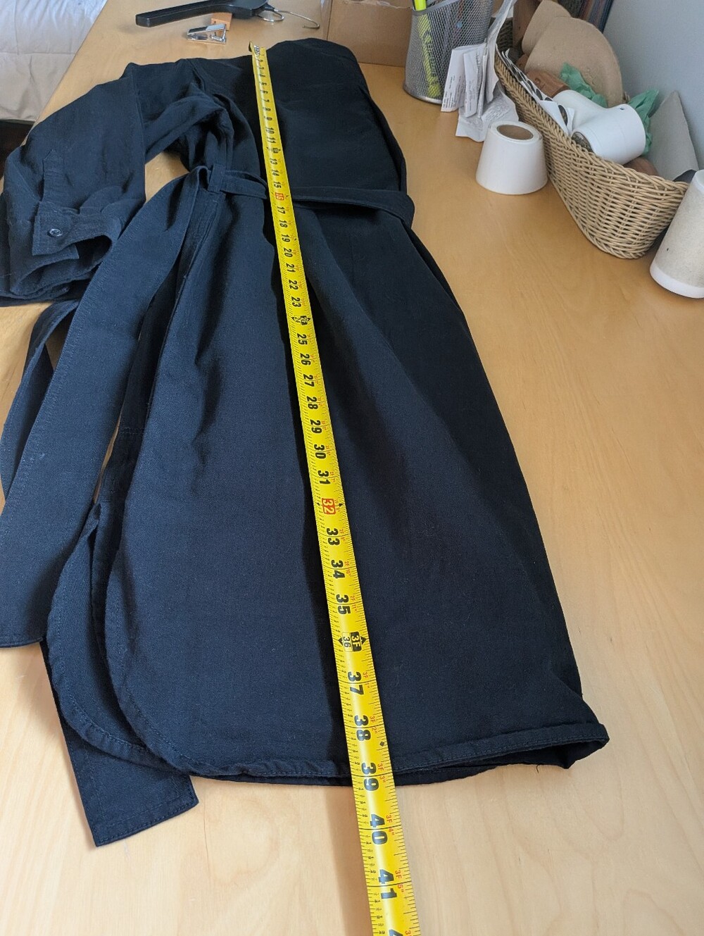 UNIQLO Women Mini Dress Black Color 100% Cotton Size XS (Run Bigger) Waist Strap - Picture 10 of 11